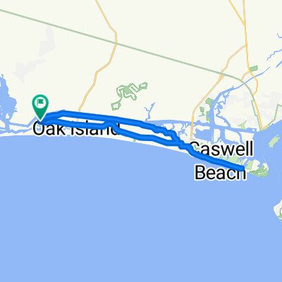 Route in Oak Island