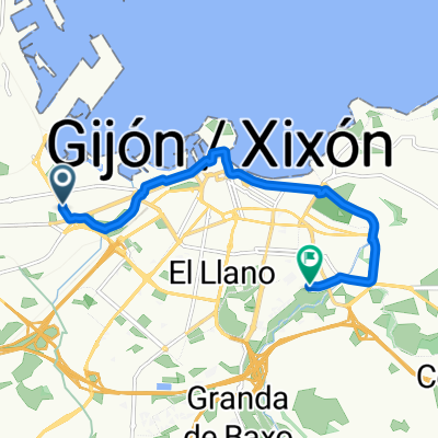 Avenida del Príncipe de Asturias, Gijón a Calle de Corín Tellado, Gijón