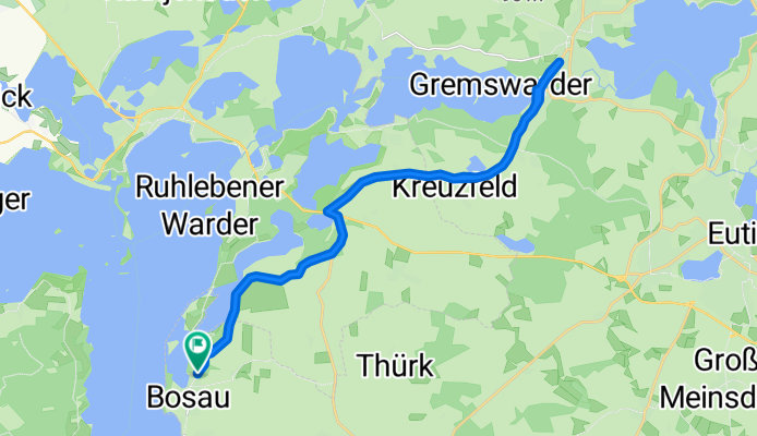 Von Bosau nach Malente und Zurück