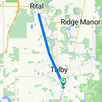 Withlacoochee State Trail, Dade City to Withlacoochee State Trail, Dade City