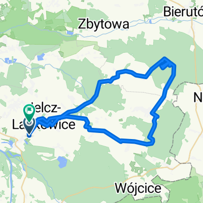 Krucza 3, Jelcz-Laskowice do aleja Młodych 1, Jelcz-Laskowice