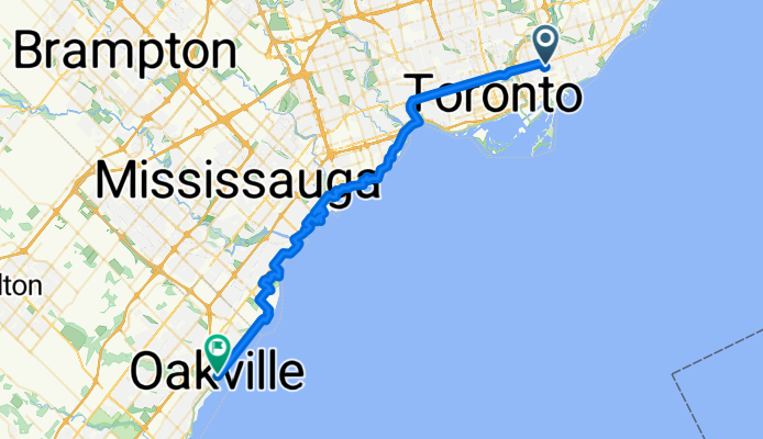 43.678, -79.330 to 43.449, -79.665