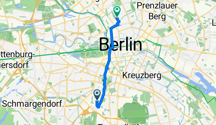 Tempelhof-Schöneberg, Berlin nach Gartenstraße, Berlin