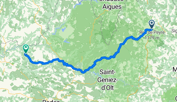 Route to Conques