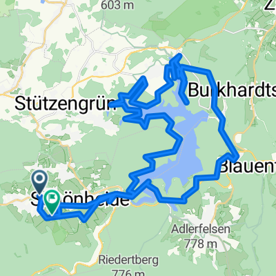 Talsperre Eibenstock Rundweg