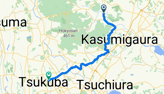 川又, 石岡市へ西平塚, つくば市