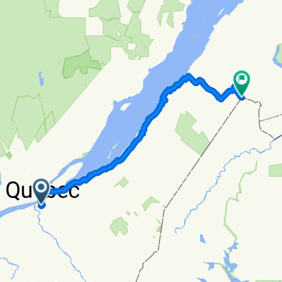 Rue de la Licorne, Lévis à Rue Principale, Pohénégamook
