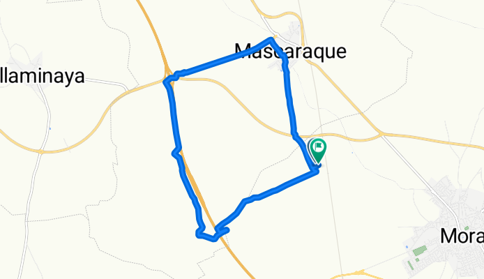 Camino de los Tempranos de Villaminaya, Mora a Mora
