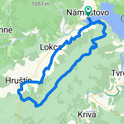 Námestovo- Magurka- Budín- Javorová- Lokca