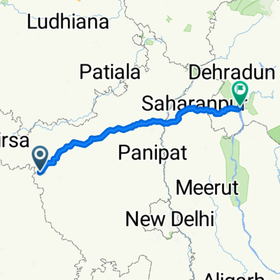 5FRF+FVM to Haridwar