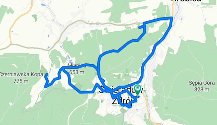 Janusza Korczaka, Świeradów-Zdrój do Janusza Korczaka, Świeradów-Zdrój