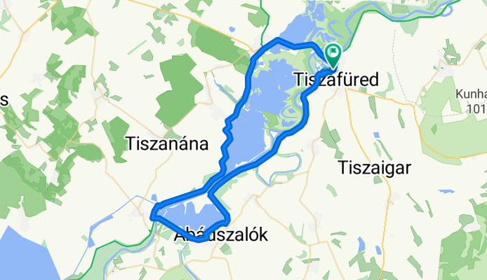 Húszöles út, Tiszafüred - Húszöles út, Tiszafüred