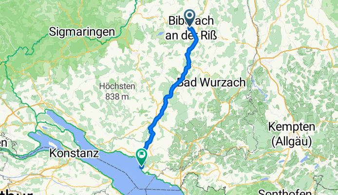 Weingartenbergstraße nach Schwedi