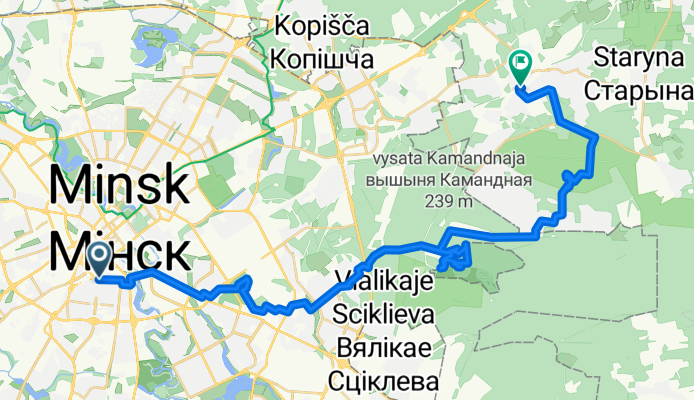 Могилёвская улица, Минск до улица Чкалова, Колодищанский