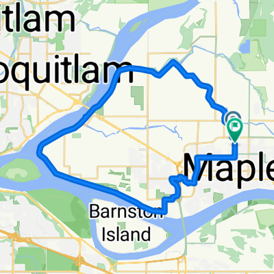 June 8 Pitt Meadows Route