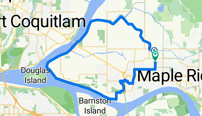 June 8 Pitt Meadows Route