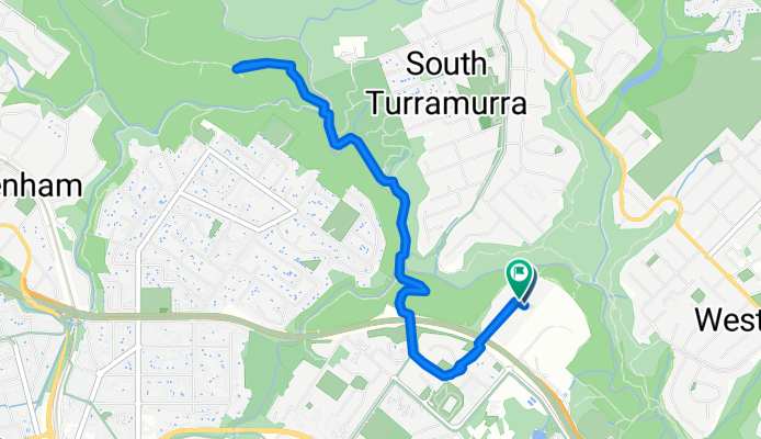 Busaco Rd, Marsfield to Busaco Rd, Marsfield