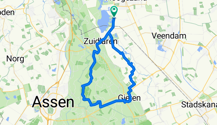 From Kropswolde to Gieten