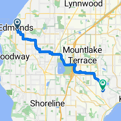 From Edmonds to Lake Forest Park