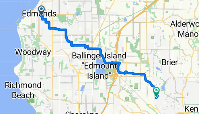 From Edmonds to Lake Forest Park