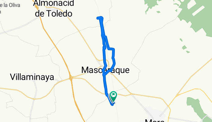 Camino de los Tempranos de Villaminaya, Mora a Mora