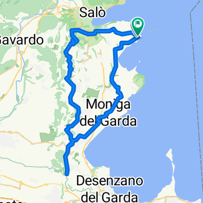 Manerba del Garda Weinbergrunde