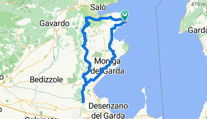 Manerba del Garda Weinbergrunde