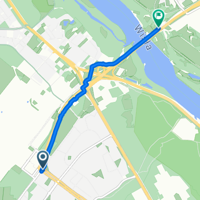 Bielany, Warsaw to most im Marii Skłodowskiej-Curie, Warsaw