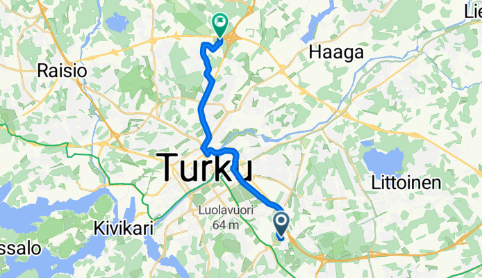 Skanssintori, Turku to Turun kehätie, Turku