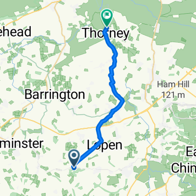 Pondhayes Dairy, Hinton St George to Thorney, Langport