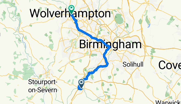 15 Bromsgove - Birmingham - Wolverhampton