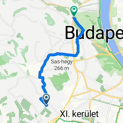 Előpatak utca, Budapest to Attila út, Budapest