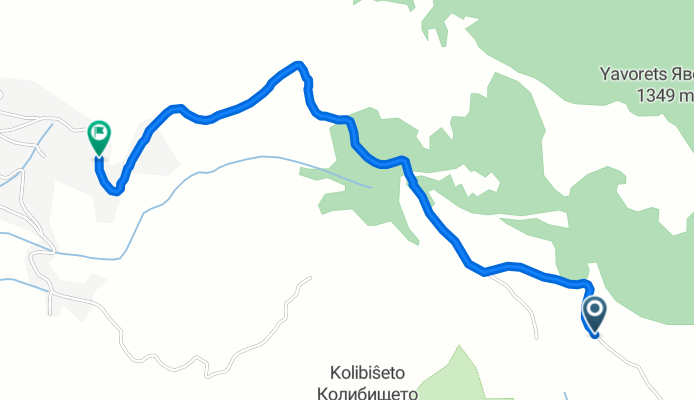Route to Бов, Bov