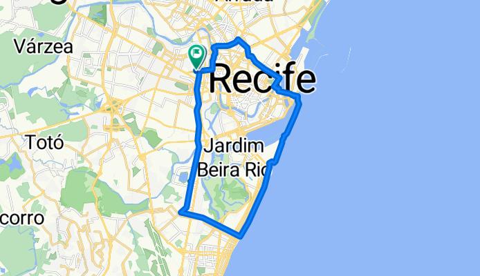 Rua Real da Torre, Recife a Rua José Higino, Recife