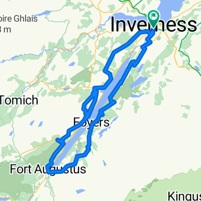 The Loch Ness 360 Cycle Trail (South of Loch Ness)