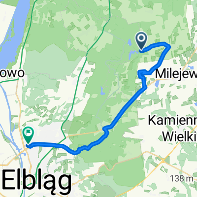 Jelenia Dolina, Elbląg do Lubraniecka, Elbląg