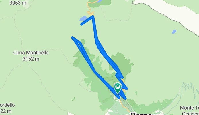 Gallo Trail vom Gavia Pass nach Pezzo