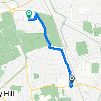 East Lane, Wembley to Brent, London