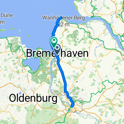 Bgm-Smidt-Straße, Bremerhaven nach Wurster Straße, Bremerhaven