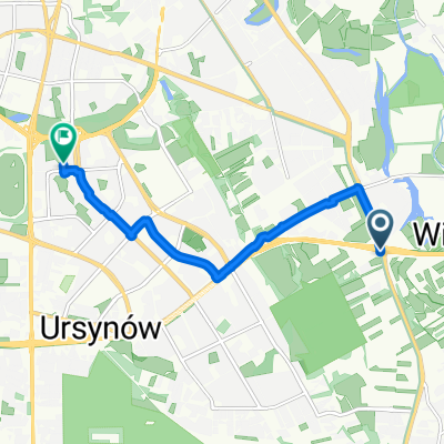 Przyczółkowa, Warszawa do Koński Jar, Warszawa