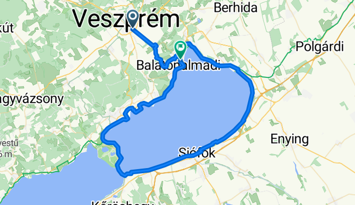 Kalmár tér, Veszprém - Szabolcs utca, Balatonalmádi