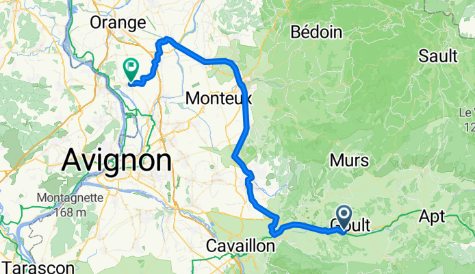 Von Goult bis Châteauneuf-du-Pape