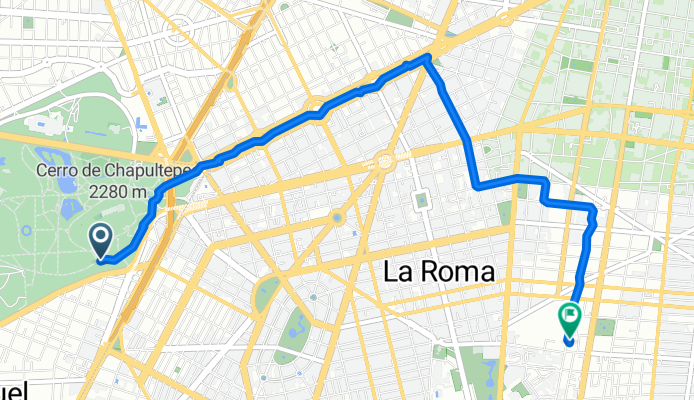Gran Avenida, Miguel Hidalgo a Calle Doctor Miguel Francisco Jiménez, Cuauhtémoc