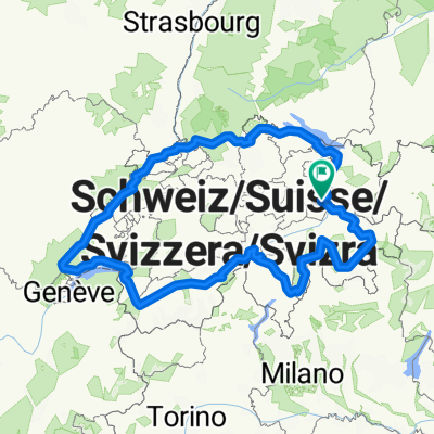 Schweiz Umrundung
