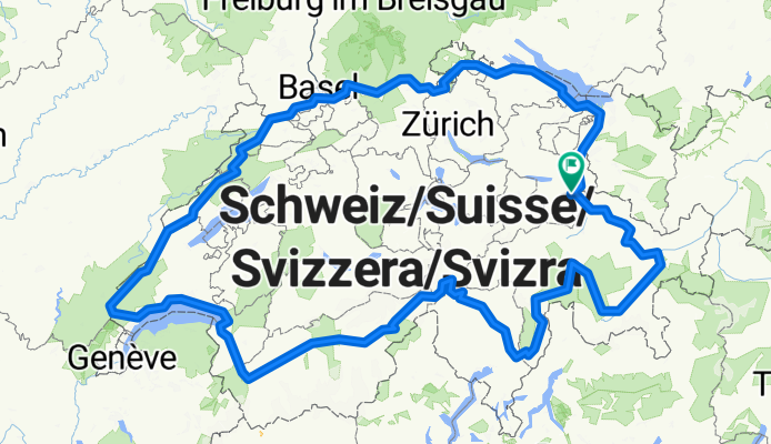 Schweiz Umrundung