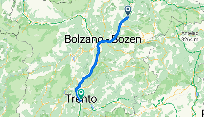 Alte Landstraße, Velturno to Via Brigata Acqui, Trento