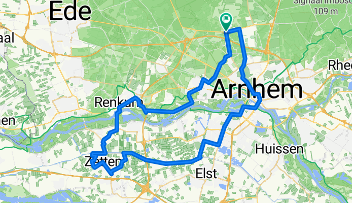 Bevrijdingsroute Arnhem en Wageningen