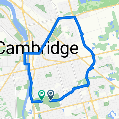 Churchill Park to Galt Loop