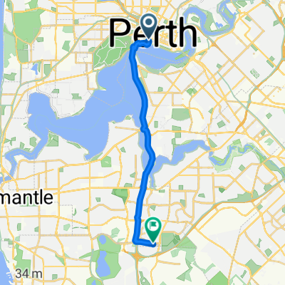 Duchess Way, Perth to Barra Cl, Leeming