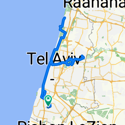 רח׳ ד"ר משה בילינסון, חולון to רח׳ ד"ר משה בילינסון, חולון